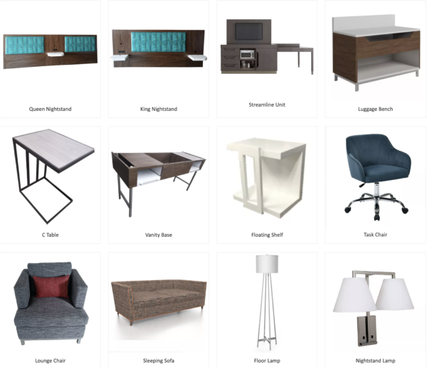 Hampton Hampton Inn & Suites Popular Wood Hotel Furniture - Image 7